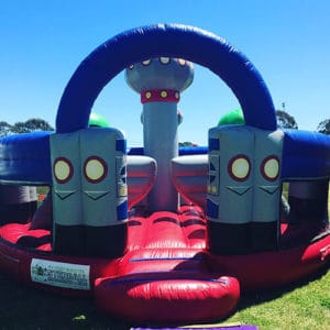 inflatable spaceship bouncy