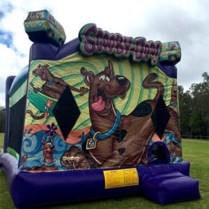 scooby theme jumping castle