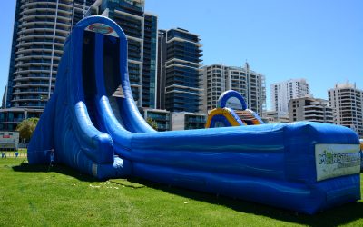 Can I have a bouncy castle in a public park?