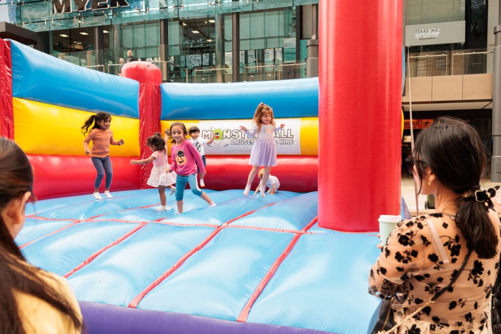 inflatable bouncy castle hire perth