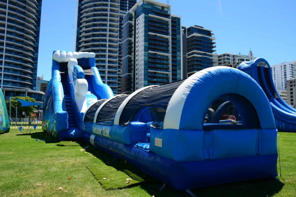 Inflatable water slide hire Perth