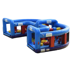 Curved Obstacle Courses