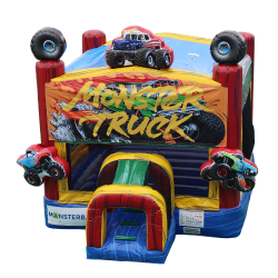 Monster Truck Jumping Castle