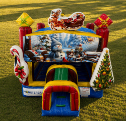 Christmas Spirit Jumping Castle