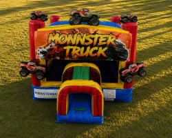 Monster Truck Jumping Castle