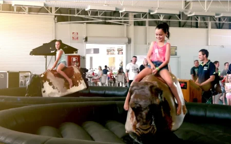 Mechanical Rides hire Perth & WA