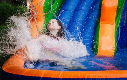 inflatable water slides perth